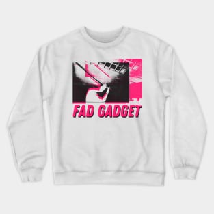 Fad Gadget †† Glitch Design Crewneck Sweatshirt